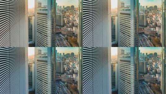 东京摩天大楼高清在线视频素材下载