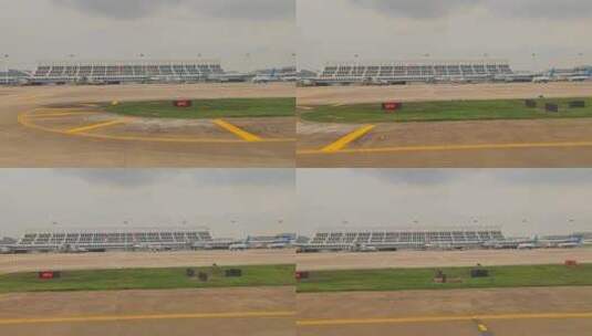 福建厦门高崎国际机场T3航站楼停机坪高清在线视频素材下载