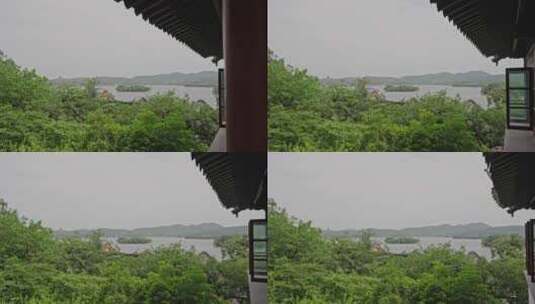 杭州西湖全貌高清在线视频素材下载