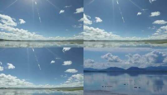 扎尕那尕海湖风景合集高清在线视频素材下载