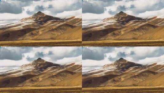 西藏318沿路雪山云海延时摄影高清在线视频素材下载