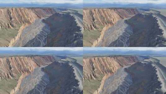 新疆安集海大峡谷素材高清在线视频素材下载
