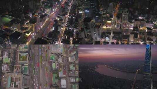 韩国首尔·航拍高清在线视频素材下载