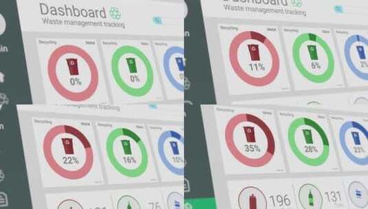 废物管理跟踪高清在线视频素材下载