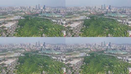 无锡惠山惠山古镇惠山寺自然景观高清在线视频素材下载