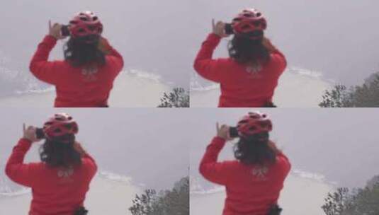 骑行拍摄高清在线视频素材下载