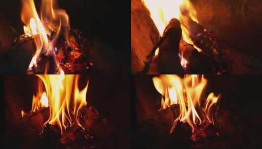火焰燃烧视频合集高清在线视频素材下载
