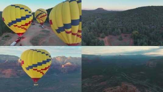 热气球升空高空飞行燃料热浪能源土耳其旅游高清在线视频素材下载