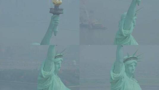 纽约市自由女神像高清在线视频素材下载