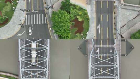 上海解封后的外白渡桥高清在线视频素材下载