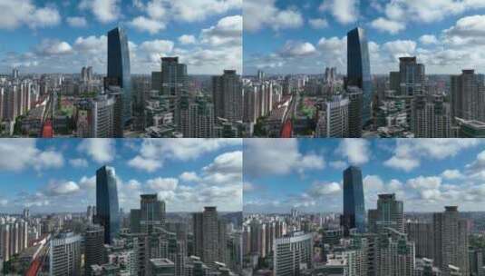 龙之梦航拍空镜高清在线视频素材下载