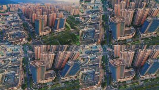 航拍中国的现代奇迹 中国城市高清在线视频素材下载