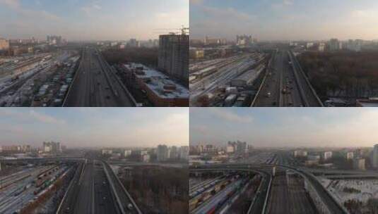 高速公路风景 (2)高清在线视频素材下载