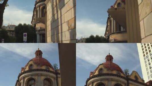 意大利穹顶建筑高清在线视频素材下载