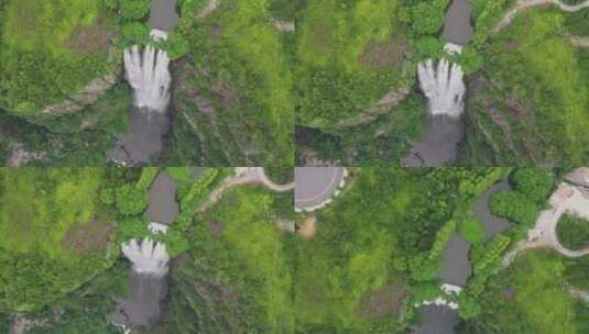 4k温州百丈漈大瀑布高清在线视频素材下载