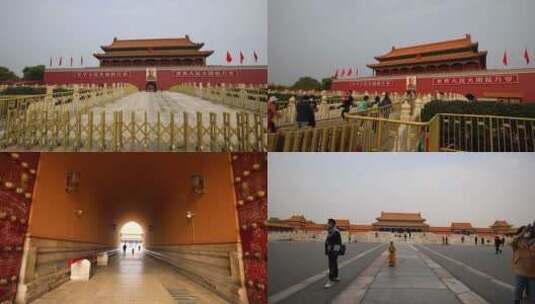 北京故宫博物院视频素材01高清在线视频素材下载