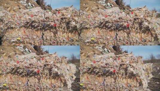 环境污染 垃圾高清在线视频素材下载