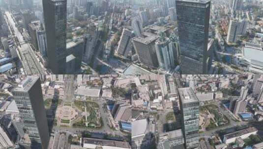 武汉保利国际广场高清在线视频素材下载