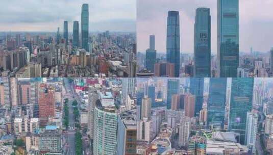 湖南长沙长沙IFS国金中心市区高楼大厦航高清在线视频素材下载