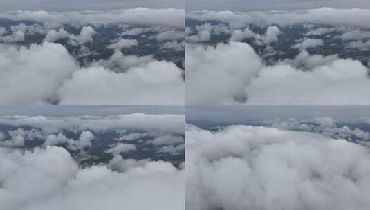 张家界武陵源云海航拍高清在线视频素材下载