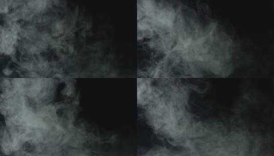 4K高速摄影烟雾水蒸气空往下飘落高清在线视频素材下载