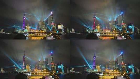 上海灯光秀高清在线视频素材下载
