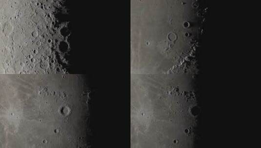 月球表面的背景视频高清在线视频素材下载
