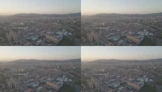 中山市坦洲镇全景4K航拍原素材14高清在线视频素材下载