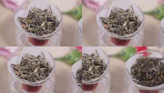 乌龙茶绿茶红茶泡茶茶水高清在线视频素材下载
