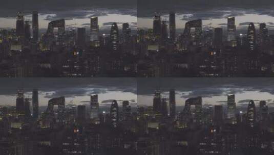 北京科幻感城市空镜高清在线视频素材下载