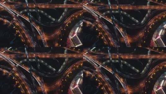 郑州郑东新区金水路立交桥城市交通风光航拍高清在线视频素材下载