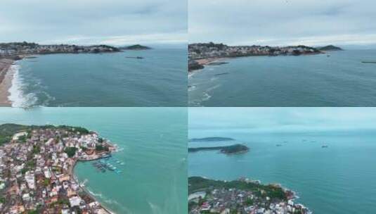 4K航拍东山岛南门湾景区合集高清在线视频素材下载