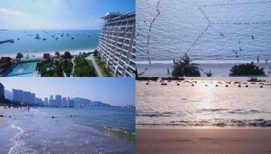 惠州巽寮湾海景高清在线视频素材下载