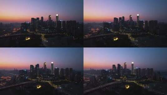重庆地标航拍22高清在线视频素材下载
