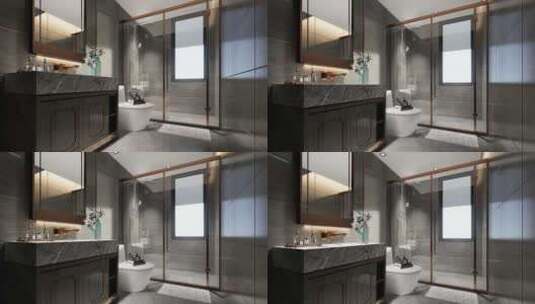 卫生间洗手间浴室_001A高清在线视频素材下载