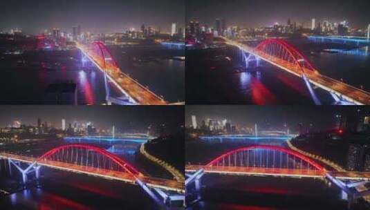 菜园坝长江大桥高清在线视频素材下载