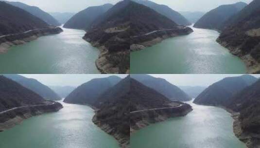 四川平武县天母湖扒昔加色如加附近高清在线视频素材下载