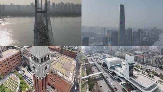 武汉最新5k航拍高清在线视频素材下载