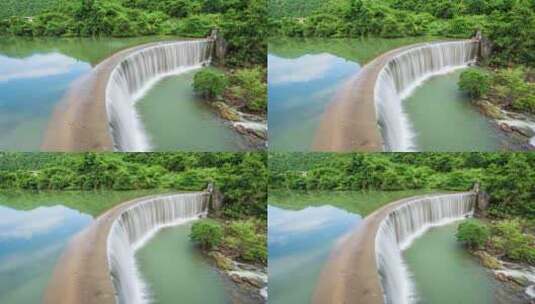 惠东古田自然保护区瀑布慢门延时4K高清在线视频素材下载