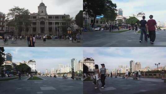 广州市沿江西路延迟摄影高清在线视频素材下载