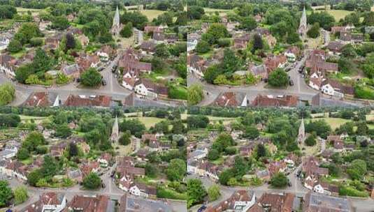 Shere Surrey英国古雅的英国村高清在线视频素材下载