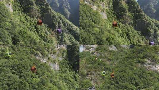 长江三峡巫峡风光高清在线视频素材下载