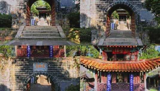 云南昆明金殿风景区 寺庙 深山古寺高清在线视频素材下载