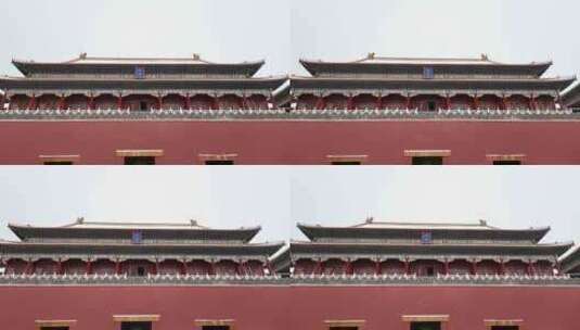 北京故宫午门雪景高清在线视频素材下载