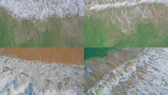 海洋海浪沙滩高清在线视频素材下载