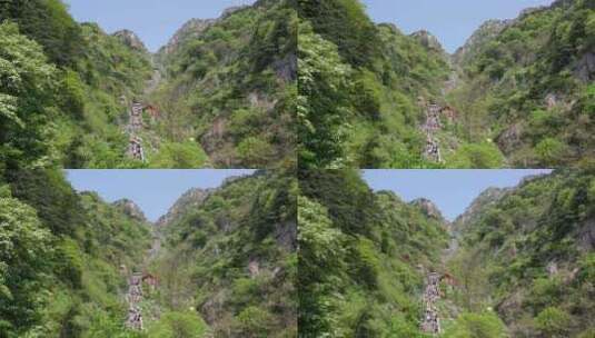 暮春时节，泰山绿意盎然高清在线视频素材下载
