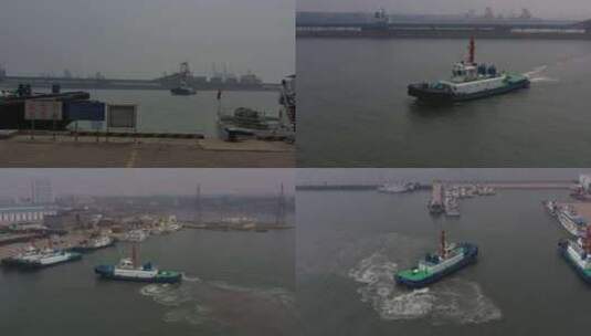 秦皇岛港口  航拍 4k 高清 素材高清在线视频素材下载