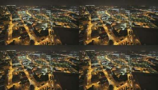 城市延时画面航拍高清视频素材高清在线视频素材下载