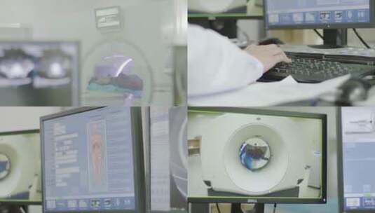 智能医疗设备照CT放射科高清在线视频素材下载