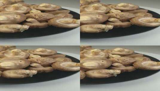 4K新鲜香菇美食餐饮高清在线视频素材下载